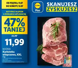 Lidl Karkówka wieprzowa XXL Rzeźnik oferta
