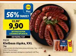Lidl Kiełbasa śląska XXL Pikok oferta