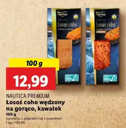 Lidl Łosoś coho wędzony na gorąco kawałek NAUTICA PREMIUM oferta