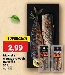 Lidl Makrela w przyprawach na grilla Lidl oferta