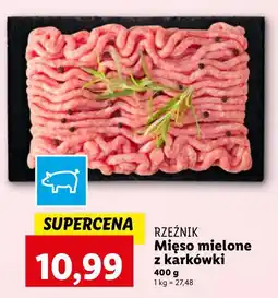 Lidl Mięso mielone z karkówki Rzeźnik oferta