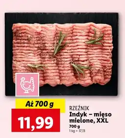 Lidl Mięso mielone z indyka Rzeźnik XXL oferta