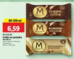 Lidl Lody na patyku Magnum oferta