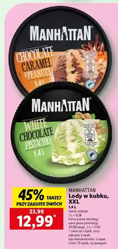 Lidl Lody Manhattan XXL oferta