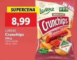 Lidl Chipsy Crunchips Lorenz oferta