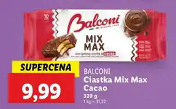 Lidl Ciastka Mix Max Cacao Balconi oferta