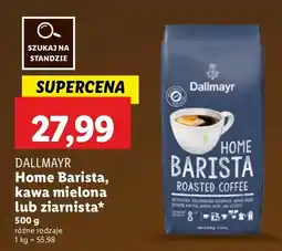 Lidl Kawa mielona Home Barista Dallmayr oferta