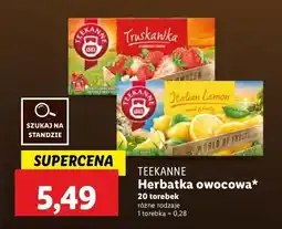 Lidl Herbatka owocowa Teekanne oferta