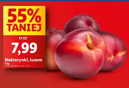 Lidl Nektarynki luzem Lidl oferta