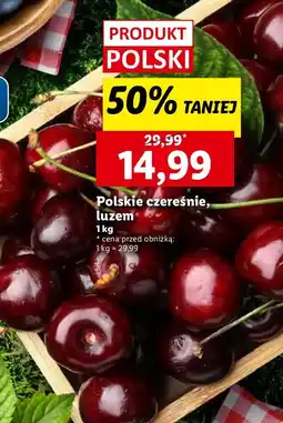 Lidl Czereśnie polskie Lidl oferta