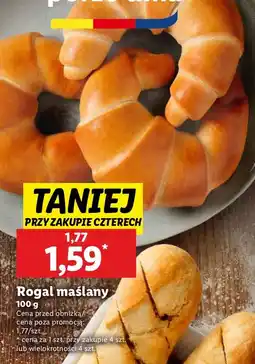 Lidl Rogal maślany Piekarnia Lidla oferta