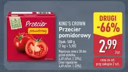 ALDI KING’S CROWN Przecier pomidorowy oferta