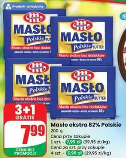 Dino Masło ekstra 82% Polskie oferta
