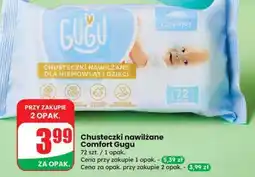 Dino Chusteczki nawilżane Comfort Gugu oferta