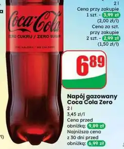 Dino Napój gazowany Coca-Cola Zero oferta
