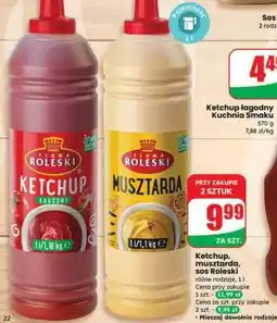 Dino Ketchup, musztarda, sos Roleski oferta