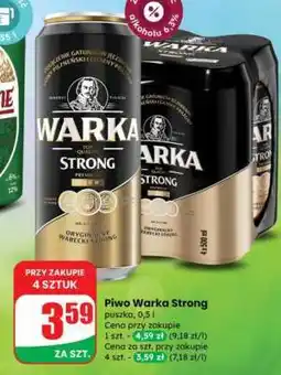 Dino Piwo WARKA STRONG oferta