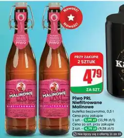 Dino Piwo PRL Niefiltrowane Malinowe oferta