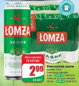 Dino Piwo ŁOMŻA JASNE oferta
