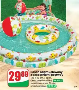 Dino Basen nadmuchiwany z akcesoriami Bestway oferta