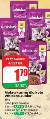 Dino Mokra karma dla kota Whiskas Junior oferta