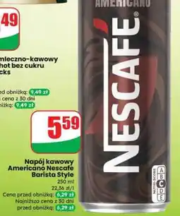 Dino Napój kawowy Americano Nescafe Barista Style oferta