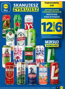 Lidl Piwo Lech Cherry Plum oferta