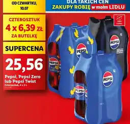 Lidl Napój Pepsi Twist oferta