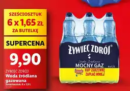 Lidl Woda mocny gaz Żywiec Zdrój oferta
