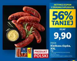 Lidl Kiełbasa śląska Pikok oferta
