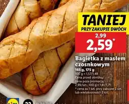 Lidl Bagietka czosnkowa oferta