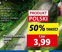 Lidl Cukinia zielona oferta