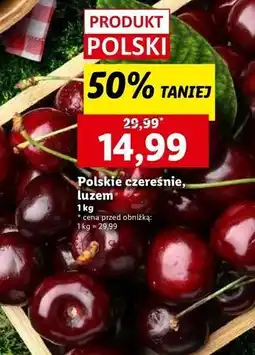 Lidl Czereśnie polska oferta