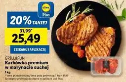 Lidl Karkówka wieprzowa w marynacie Grill And Fun oferta