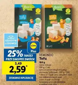 Lidl Tofu wędzone Vemondo oferta