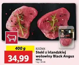 Lidl Stek z irlandzkiej wołowiny Rzeźnik Codzienna Dostawa oferta