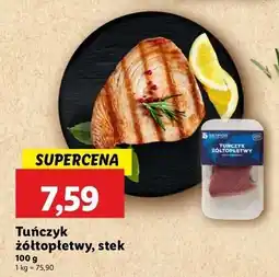 Lidl Tuńczyk żółtopłetwy Seamor oferta