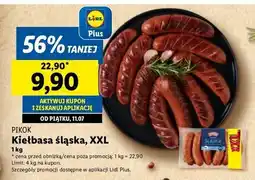 Lidl Kiełbasa śląska Pikok oferta