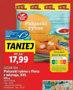 Lidl Paluszki rybne Oceansea oferta
