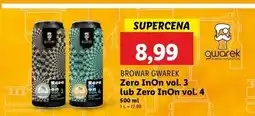 Lidl Piwo zero in on vol. 4 Gwarek oferta