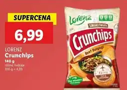 Lidl Chipsy beef bulgogi Crunchips oferta