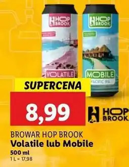 Lidl Piwo mobile pacific ipa Hop Brook oferta