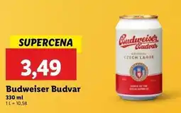 Lidl Piwo Budweiser oferta