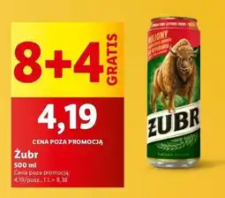 Lidl Piwo Żubr 1768 oferta