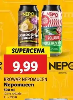 Lidl Piwo Nepomucen Poland Double Hazy Ipa oferta