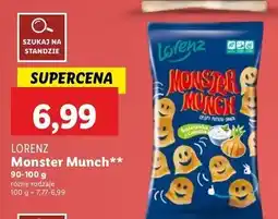 Lidl Chrupki śmietanka z cebulką Lorenz Monster Munch oferta