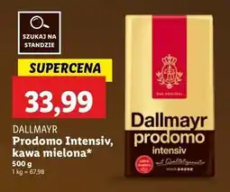 Lidl Kawa intensiv Dallmayr Prodomo oferta