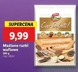 Lidl Rurki maślane waflowe Lumar oferta