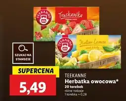 Lidl Herbata italian lemon Teekanne World Of Fruits oferta
