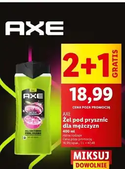 Lidl Żel pod prysznic Axe Epic Fresh oferta